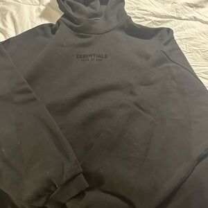 Fear of God Essentials Black Hoodie